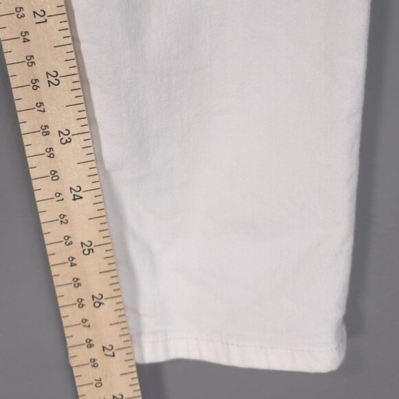 AG ADRIANO GOLDSCHMIED White Jeans Skinny Mid Rise MADE IN USA🇺🇸 Size‎ 29R - Picture 8 of 11